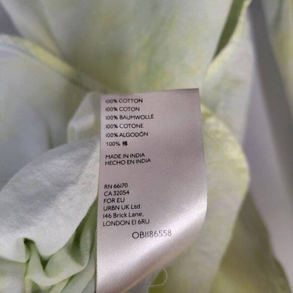 Anthropologie Pilcro And The Letterpress Women's Medium Button Front Shirt Green - Picture 6 of 6